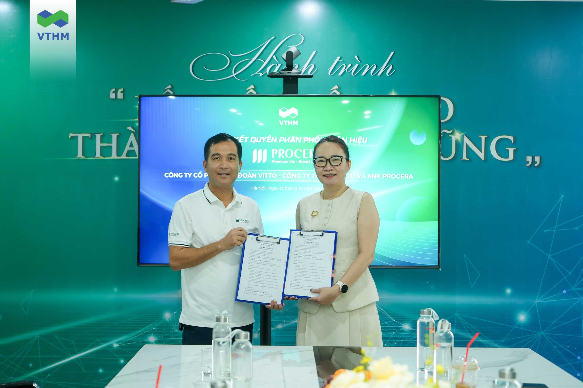 LỄ KÝ KẾT QUYỀN PHÂN PHỐI NHÃN HIỆU PROCERA – BƯỚC KHỞI ĐẦU CHO NHỮNG GIÁ TRỊ ĐẲNG CẤP 